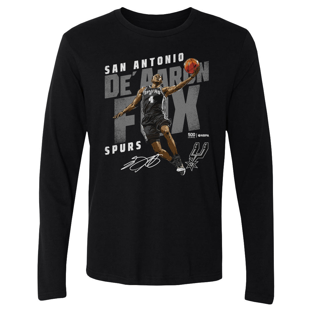 De'Aaron Fox Men's Long Sleeve T-Shirt | 500 LEVEL