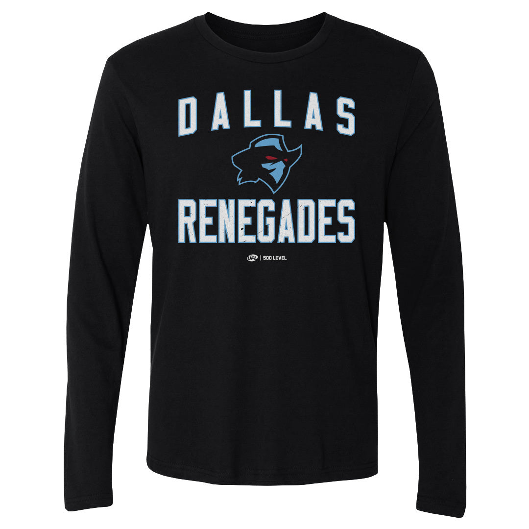Dallas Renegades Men's Long Sleeve T-Shirt | 500 LEVEL