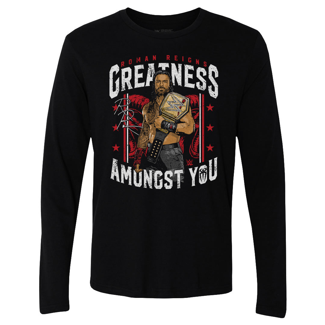 Roman Reigns Men's Long Sleeve T-Shirt | 500 LEVEL