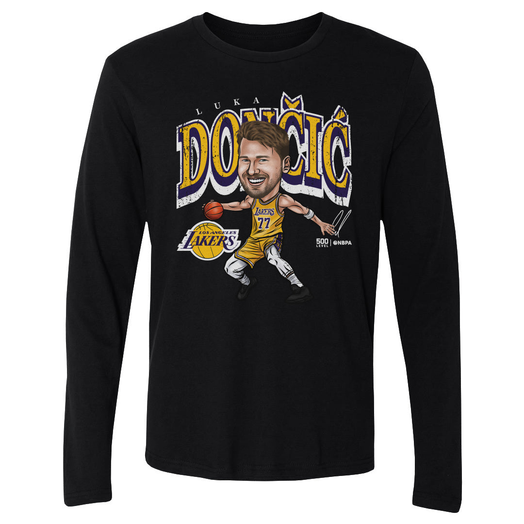 Luka Doncic Men's Long Sleeve T-Shirt | 500 LEVEL