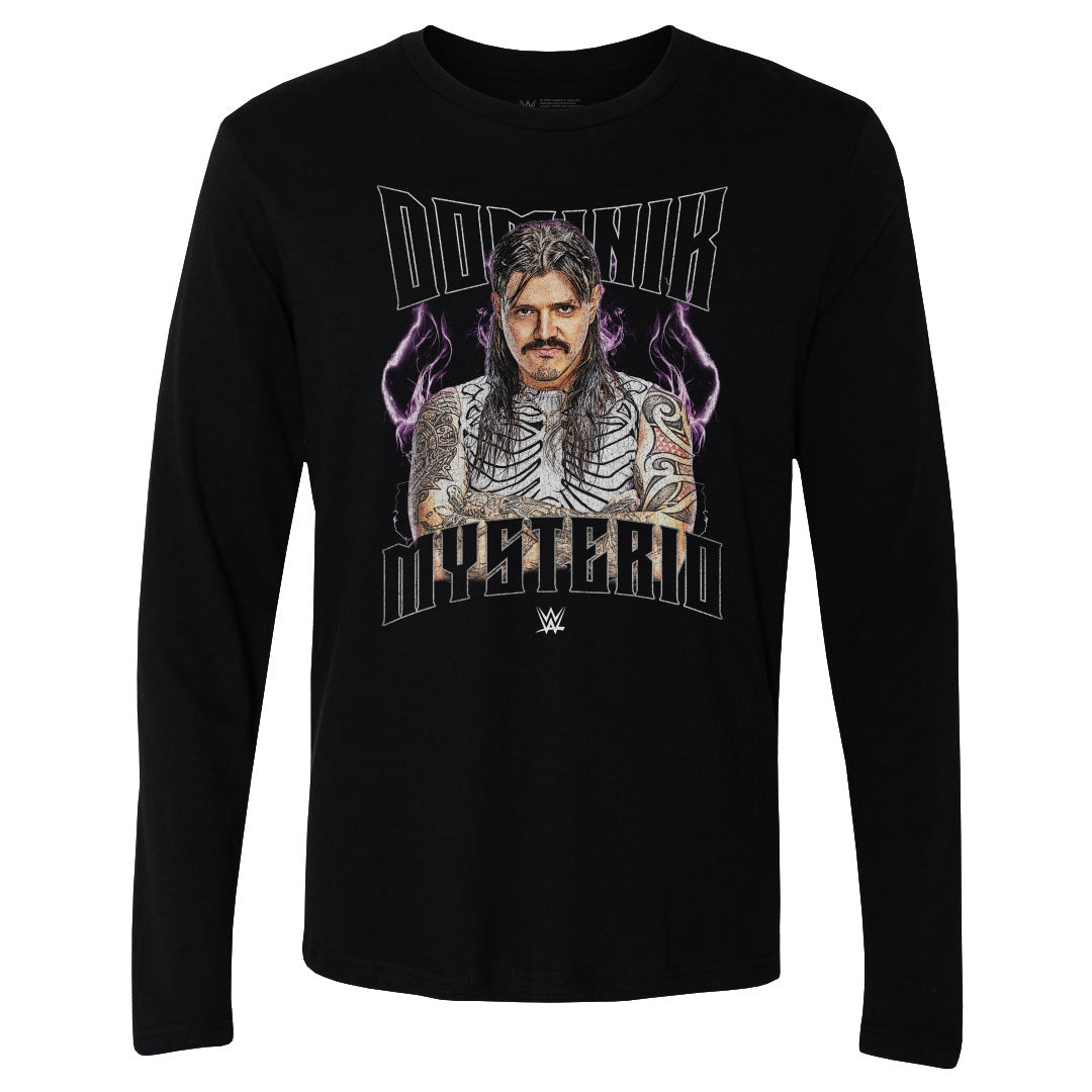 Dominik Mysterio Men's Long Sleeve T-Shirt | 500 LEVEL