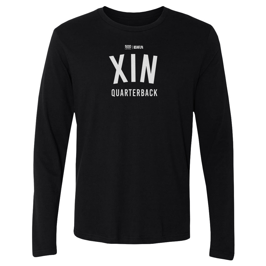 Bo Nix Men's Long Sleeve T-Shirt | 500 LEVEL