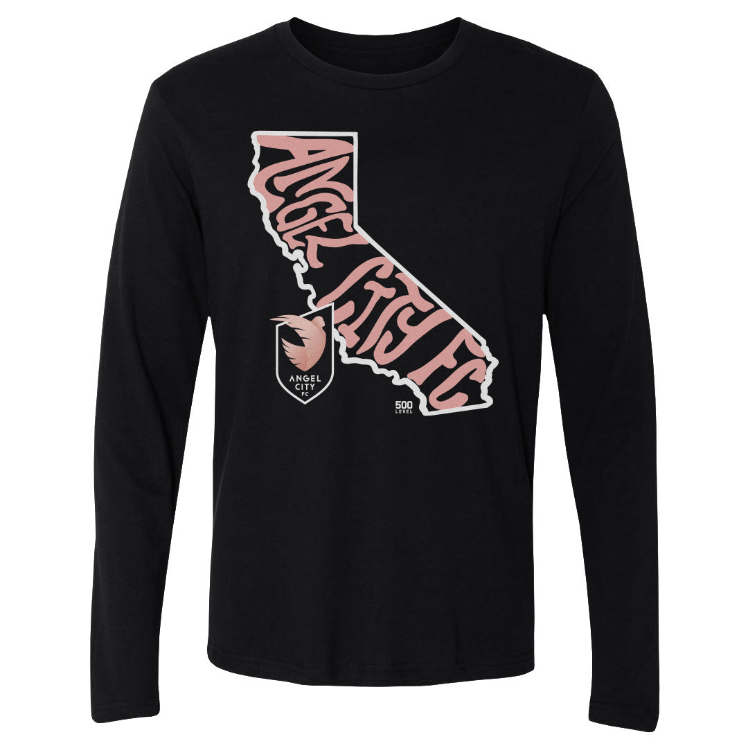 Angel City FC Men's Long Sleeve T-Shirt | 500 LEVEL