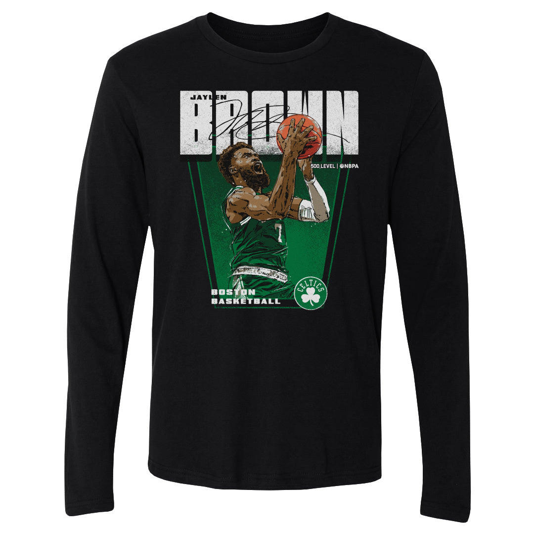 Jaylen Brown Men's Long Sleeve T-Shirt | 500 LEVEL