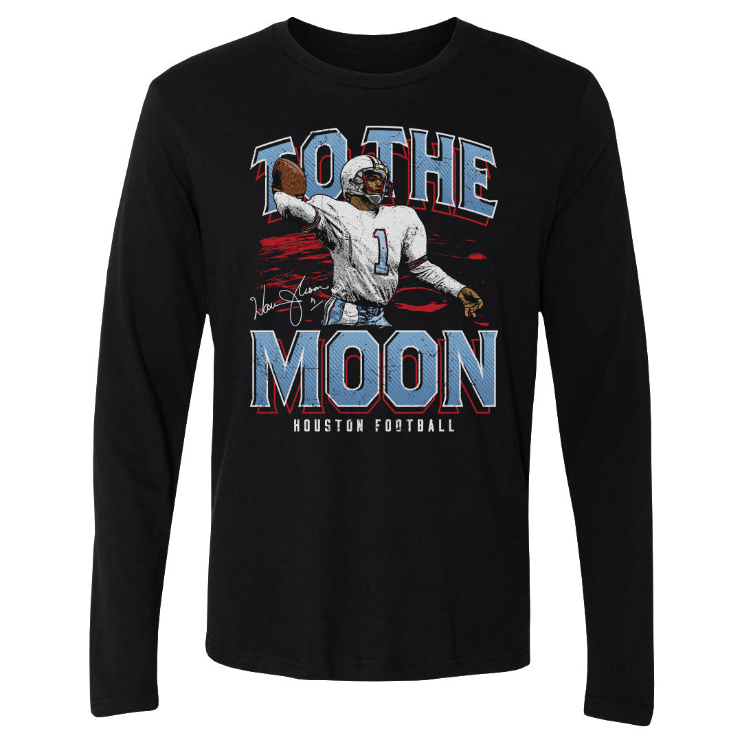 Warren Moon Men's Long Sleeve T-Shirt | 500 LEVEL