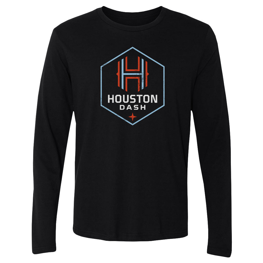 Houston Dash Men's Long Sleeve T-Shirt | 500 LEVEL