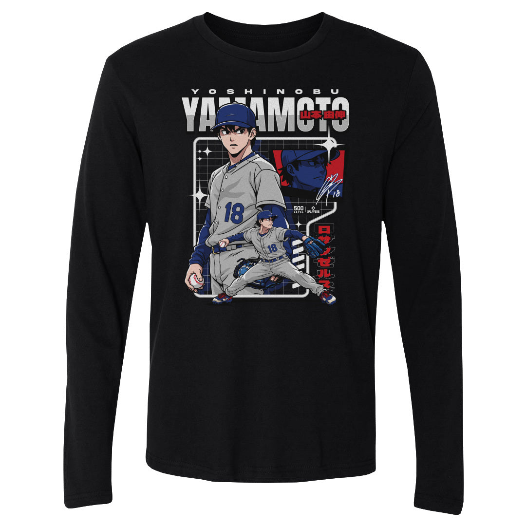 Yoshinobu Yamamoto Men's Long Sleeve T-Shirt | 500 LEVEL