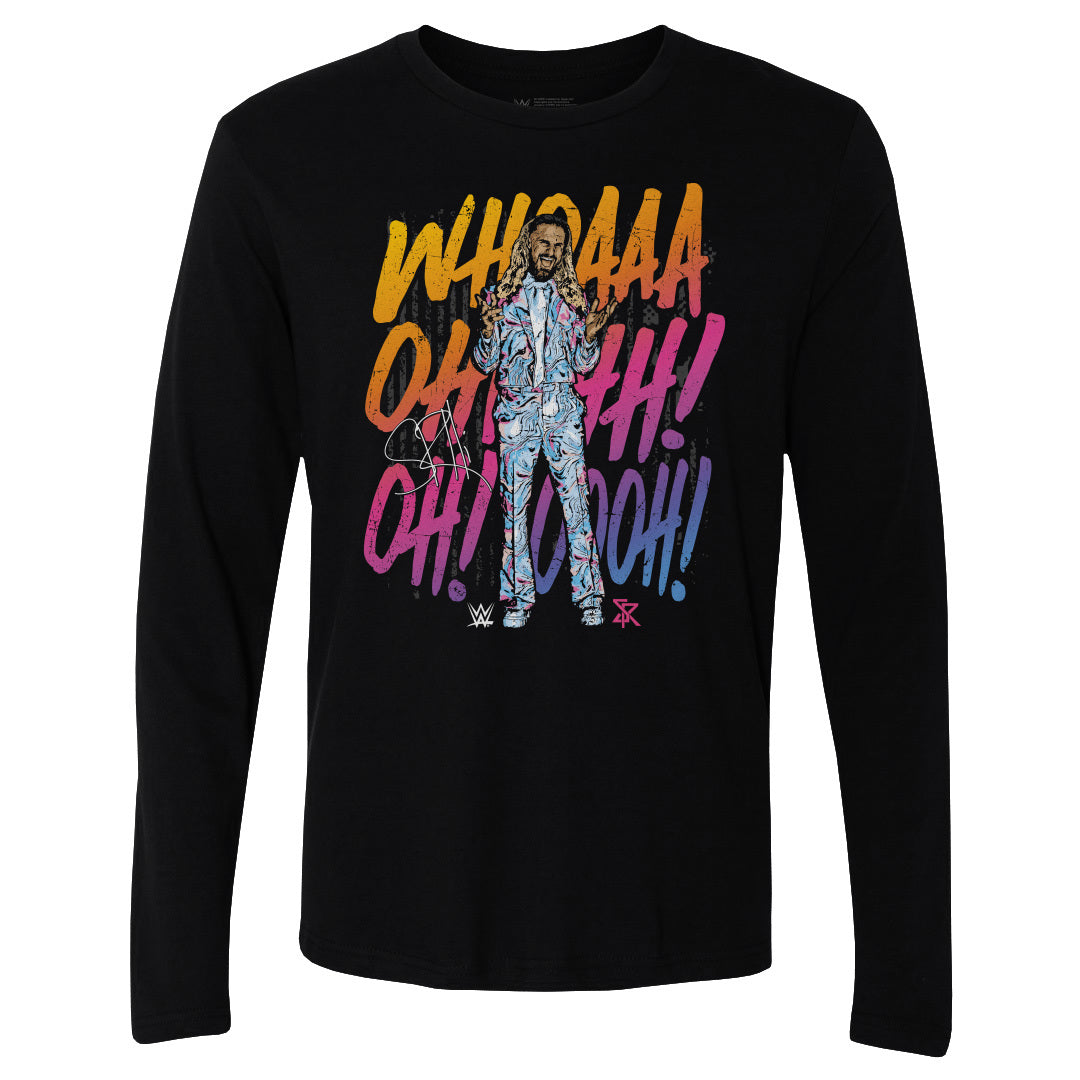 Seth Rollins Men's Long Sleeve T-Shirt | 500 LEVEL