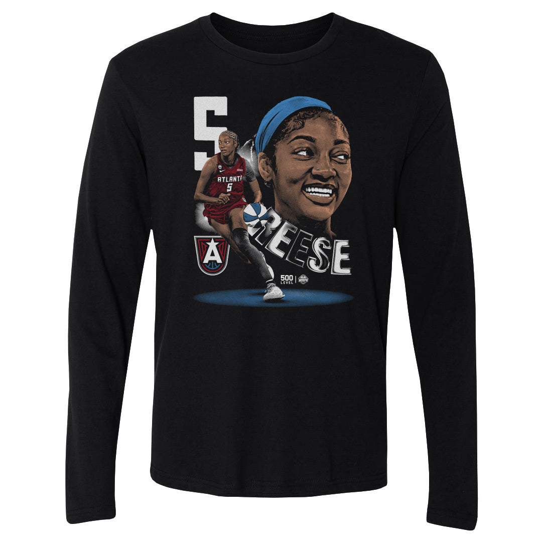 Angel Reese Men's Long Sleeve T-Shirt | 500 LEVEL