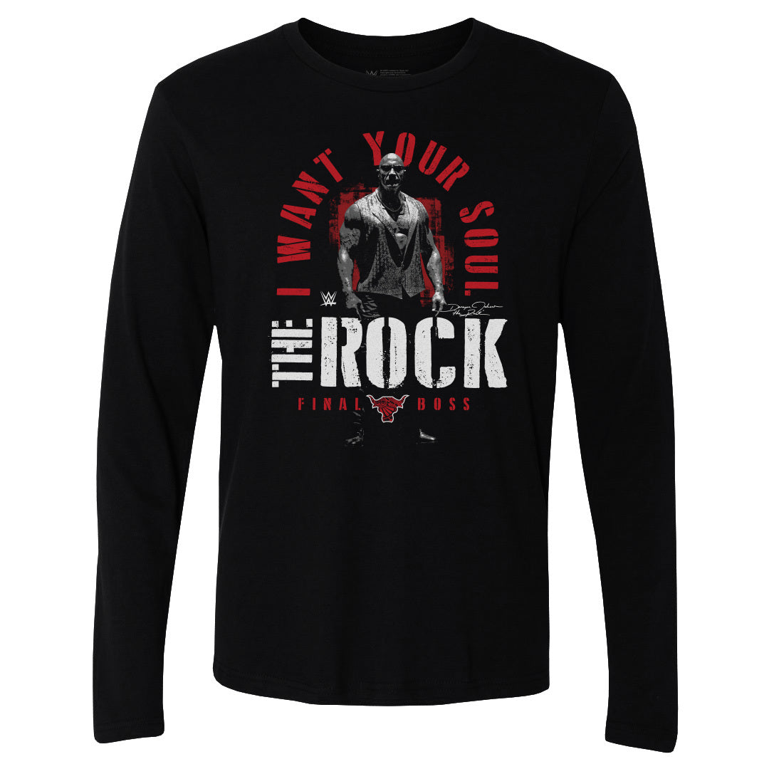 The Rock Men's Long Sleeve T-Shirt | 500 LEVEL