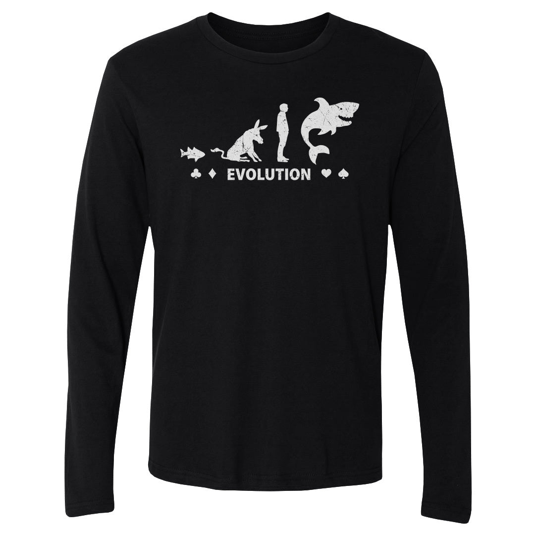 Poker Men's Long Sleeve T-Shirt | 500 LEVEL