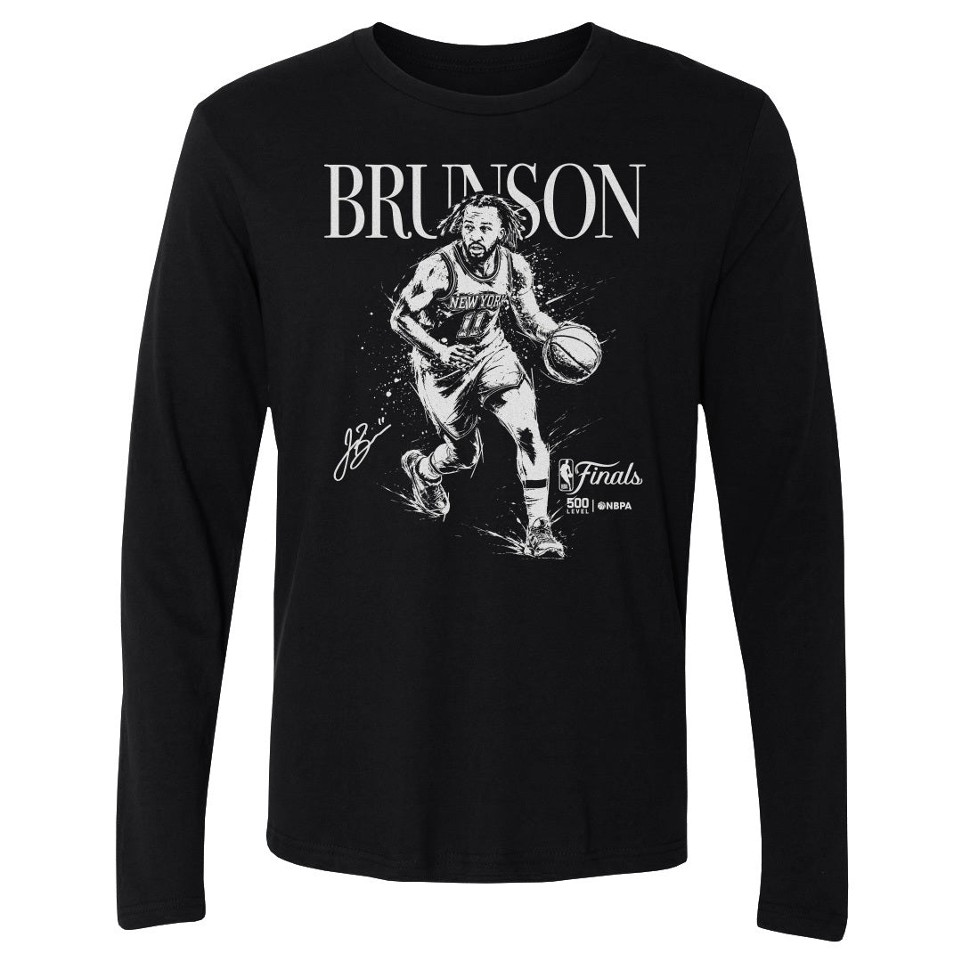 Jalen Brunson Men's Long Sleeve T-Shirt | 500 LEVEL