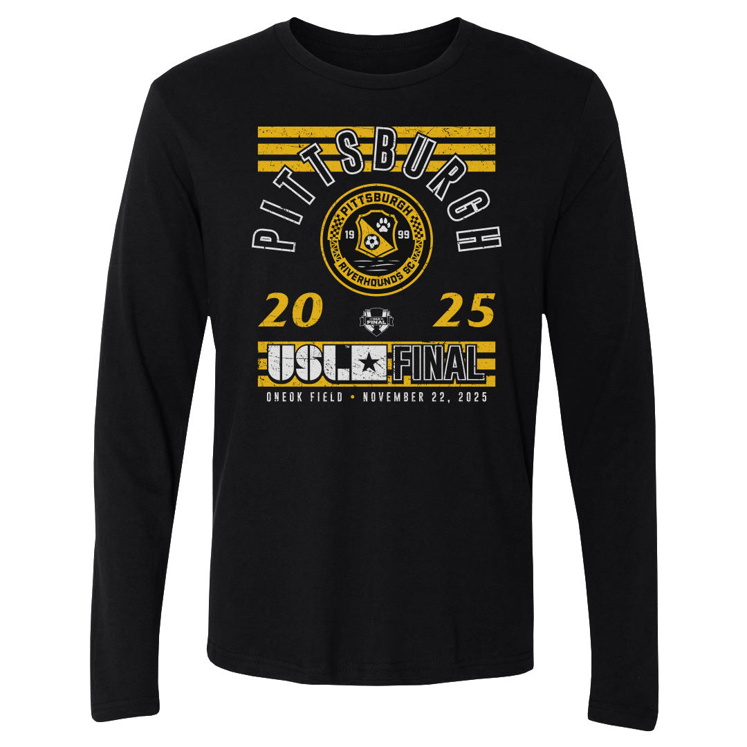 Pittsburgh Riverhounds SC Men's Long Sleeve T-Shirt | 500 LEVEL