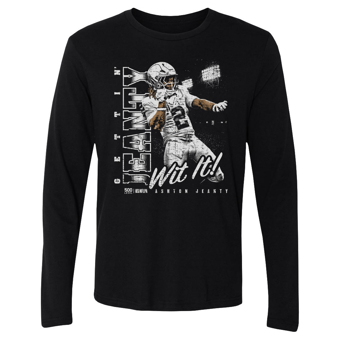 Ashton Jeanty Men's Long Sleeve T-Shirt | 500 LEVEL