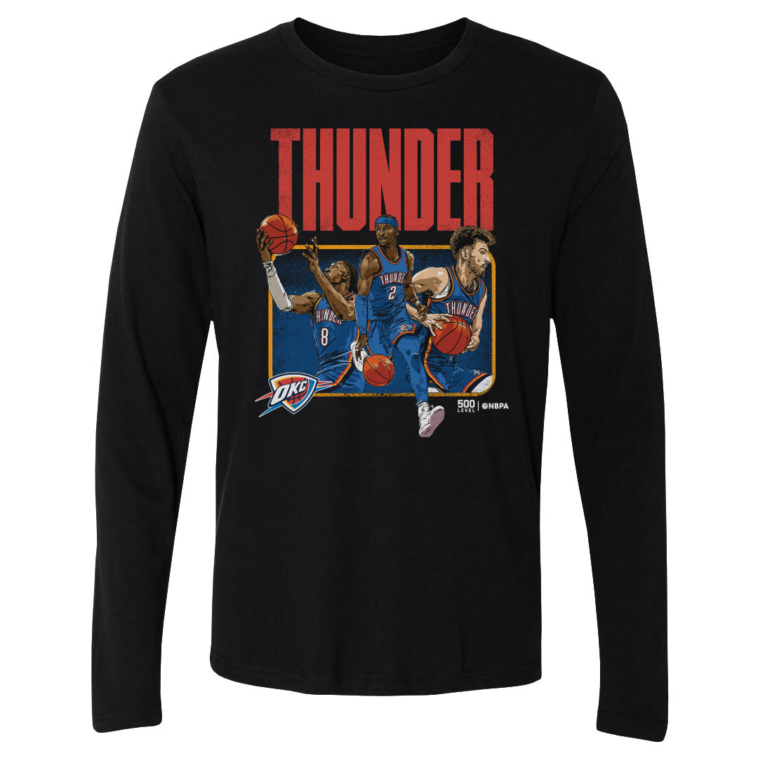 Oklahoma City Thunder Men's Long Sleeve T-Shirt | 500 LEVEL