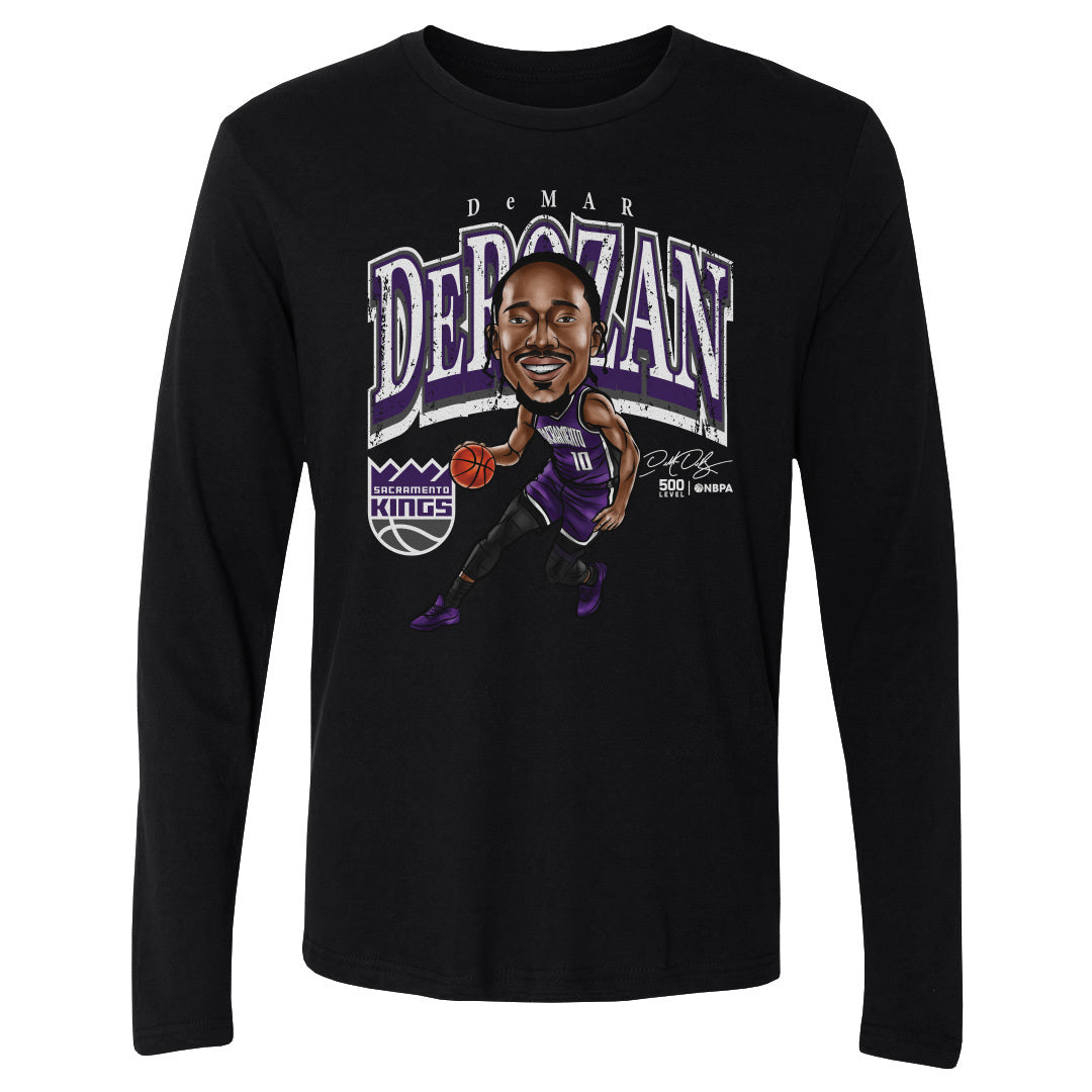 DeMar DeRozan Men's Long Sleeve T-Shirt | 500 LEVEL