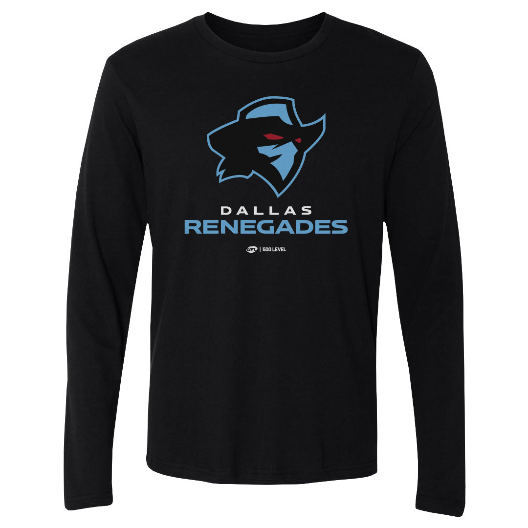 Dallas Renegades Men's Long Sleeve T-Shirt | 500 LEVEL