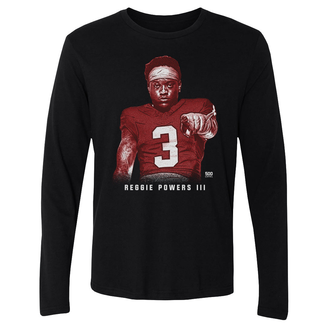 Reggie Powers III Men's Long Sleeve T-Shirt | 500 LEVEL
