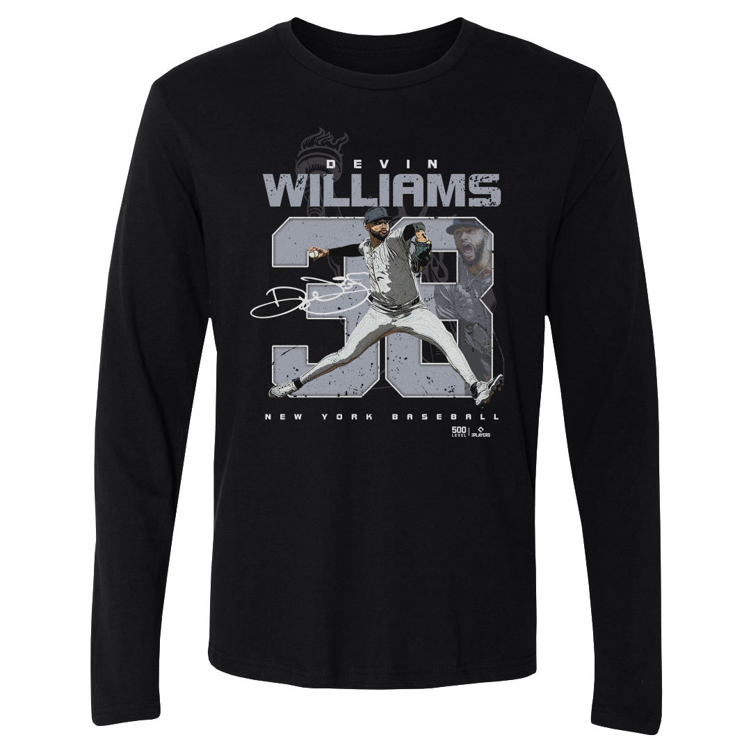 Devin Williams Men's Long Sleeve T-Shirt | 500 LEVEL