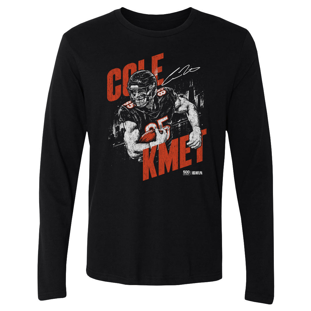 Cole Kmet Men's Long Sleeve T-Shirt | 500 LEVEL
