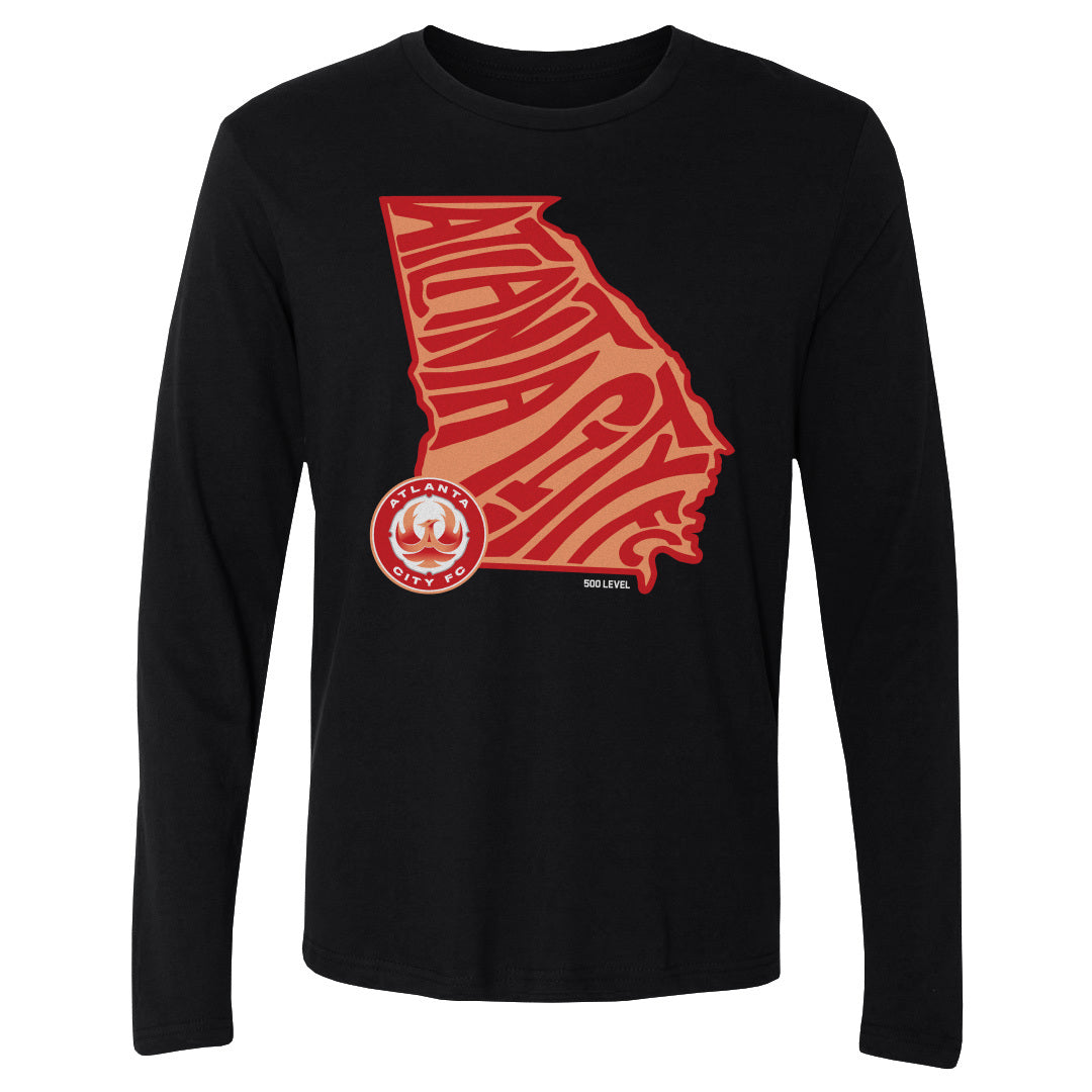 Atlanta City FC Men's Long Sleeve T-Shirt | 500 LEVEL