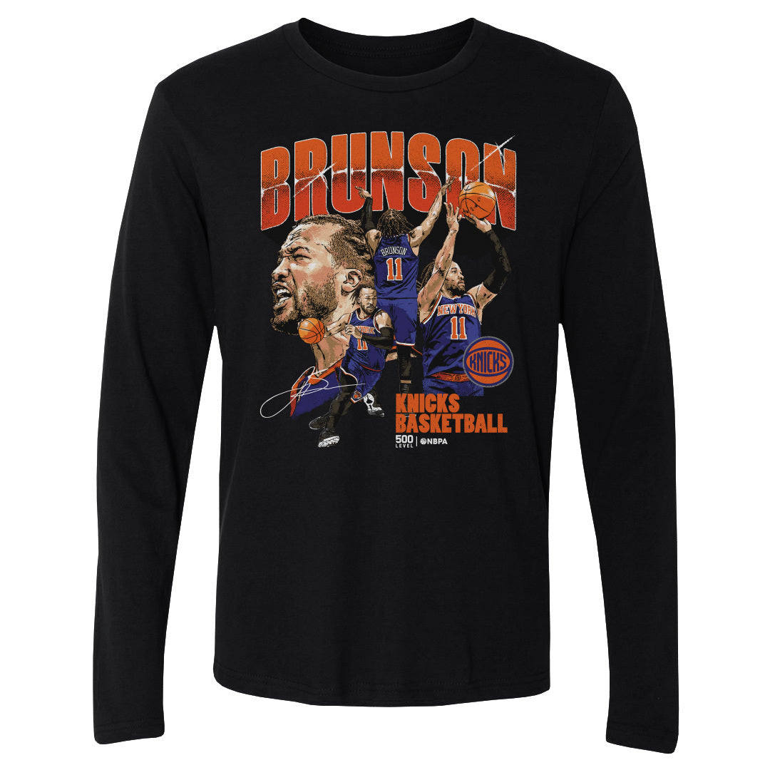 Jalen Brunson Men's Long Sleeve T-Shirt | 500 LEVEL