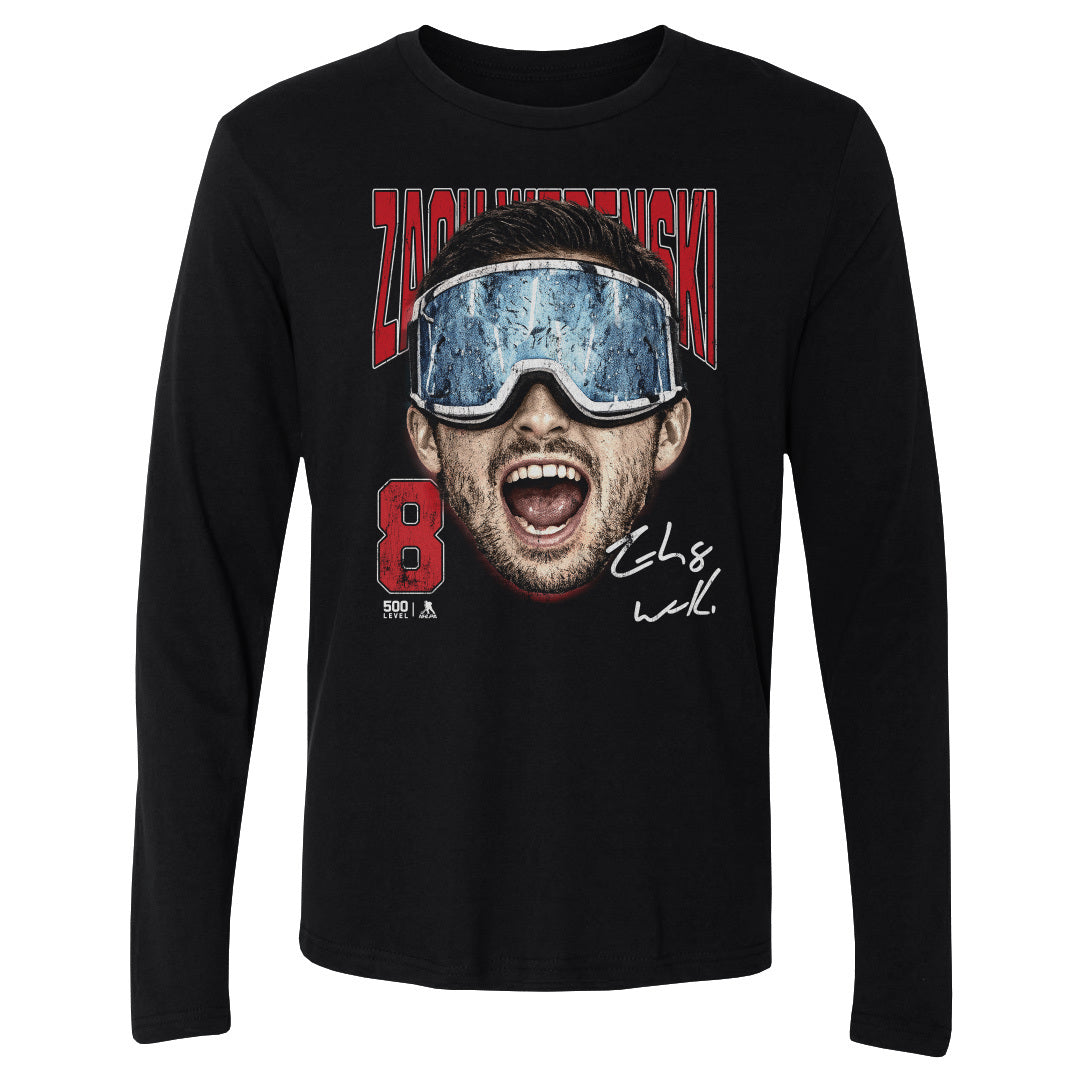 Zach Werenski Men's Long Sleeve T-Shirt | 500 LEVEL