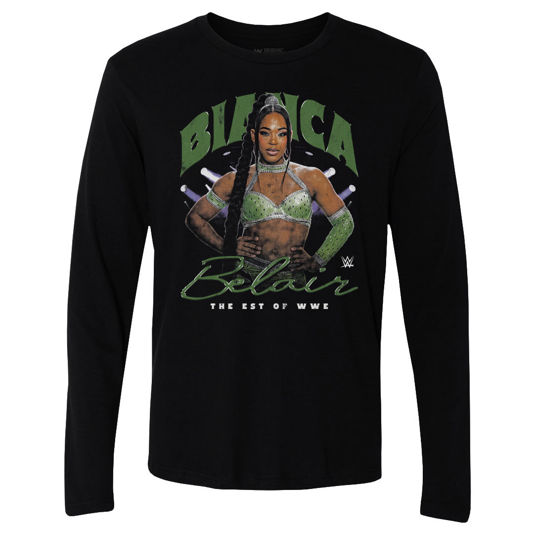 Bianca Belair Men's Long Sleeve T-Shirt | 500 LEVEL