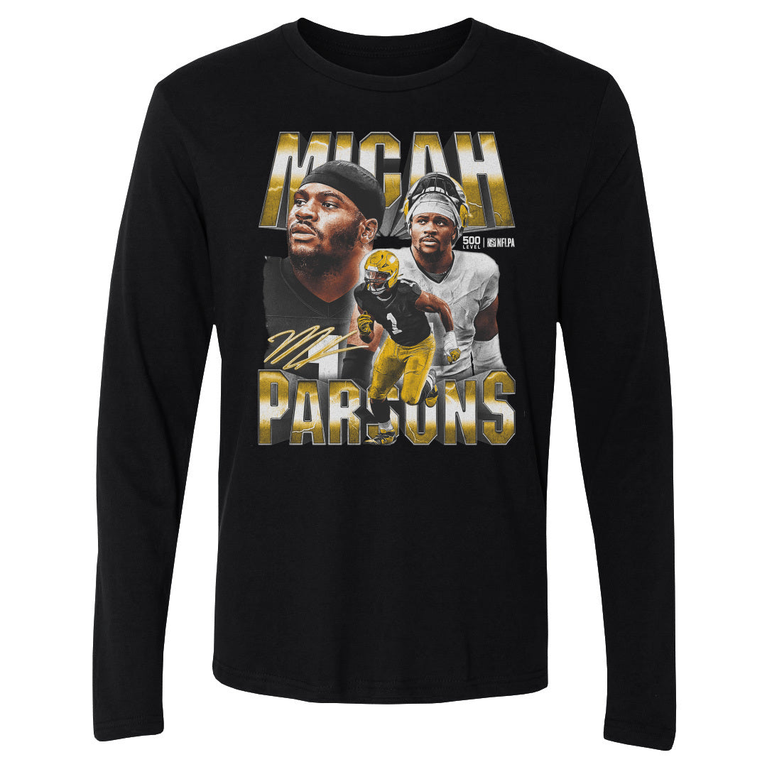 MIcah Parsons Men's Long Sleeve T-Shirt | 500 LEVEL