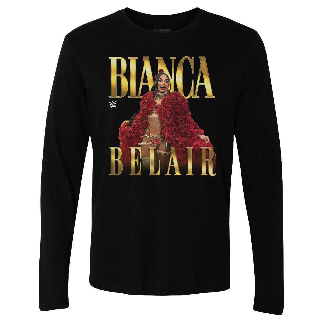 Bianca Belair Men's Long Sleeve T-Shirt | 500 LEVEL