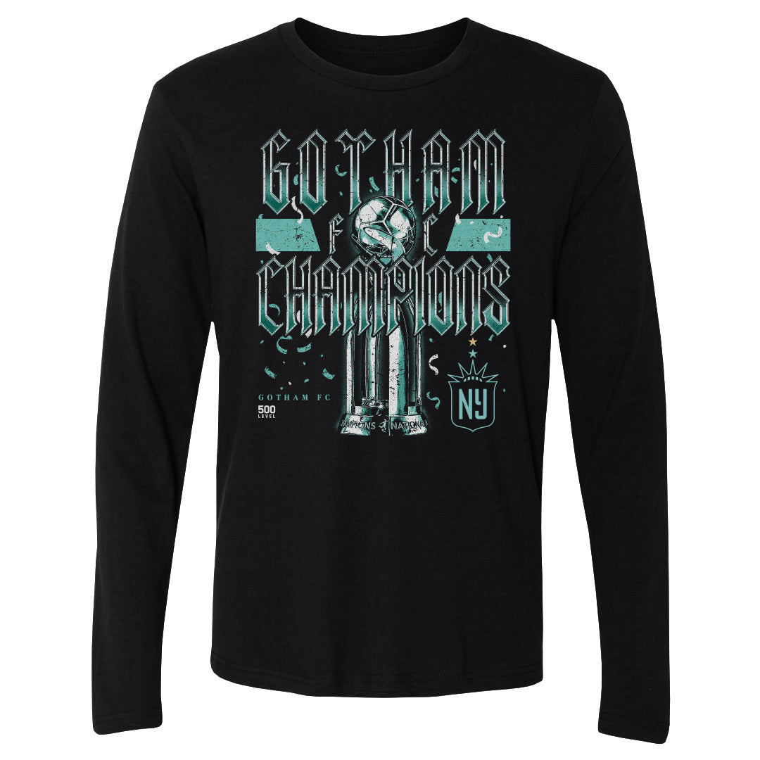 Gotham FC Men's Long Sleeve T-Shirt | 500 LEVEL