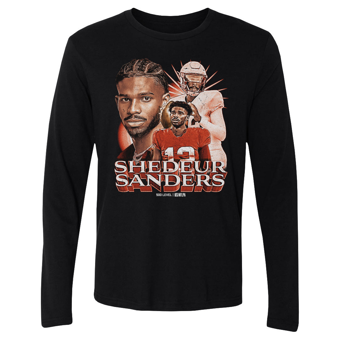 Shedeur Sanders Men's Long Sleeve T-Shirt | 500 LEVEL