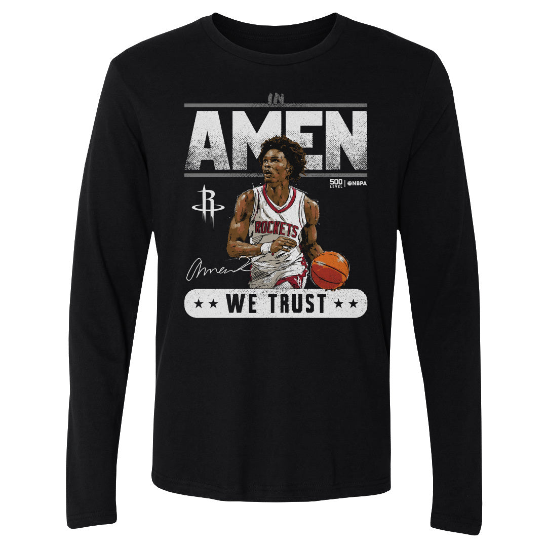 Amen Thompson Men's Long Sleeve T-Shirt | 500 LEVEL