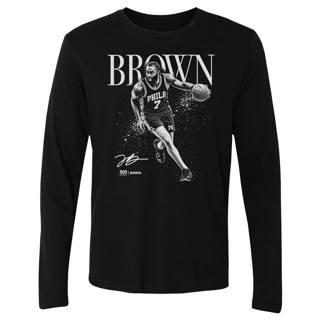 Jaylen Brown Men's Long Sleeve T-Shirt | 500 LEVEL