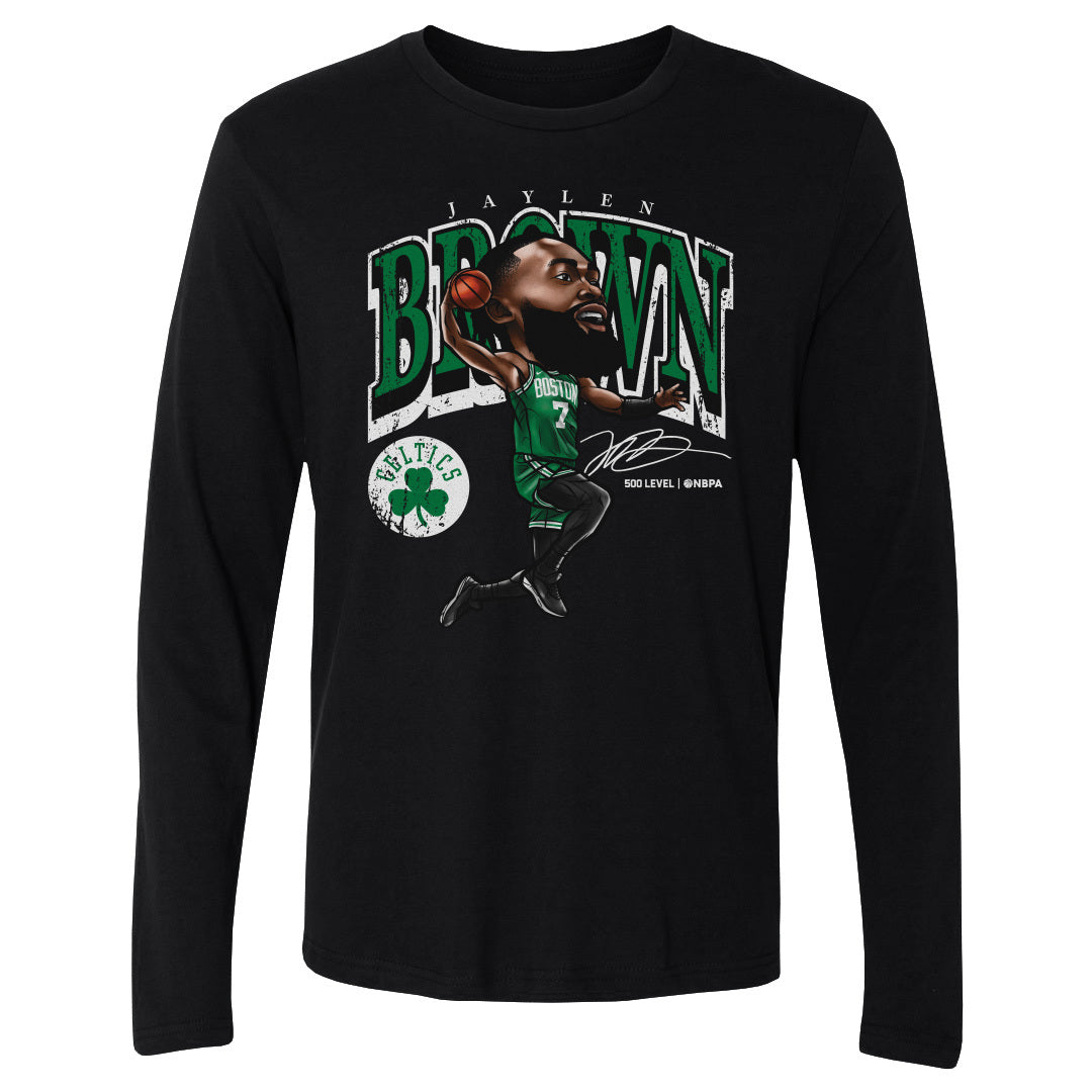 Jaylen Brown Men's Long Sleeve T-Shirt | 500 LEVEL