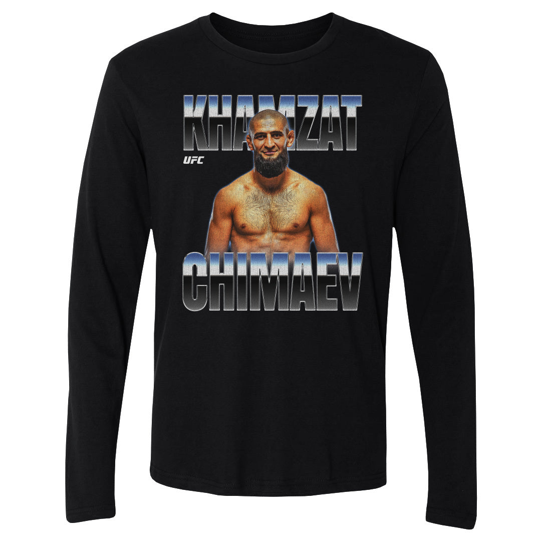 Khamzat Chimaev Men's Long Sleeve T-Shirt | 500 LEVEL