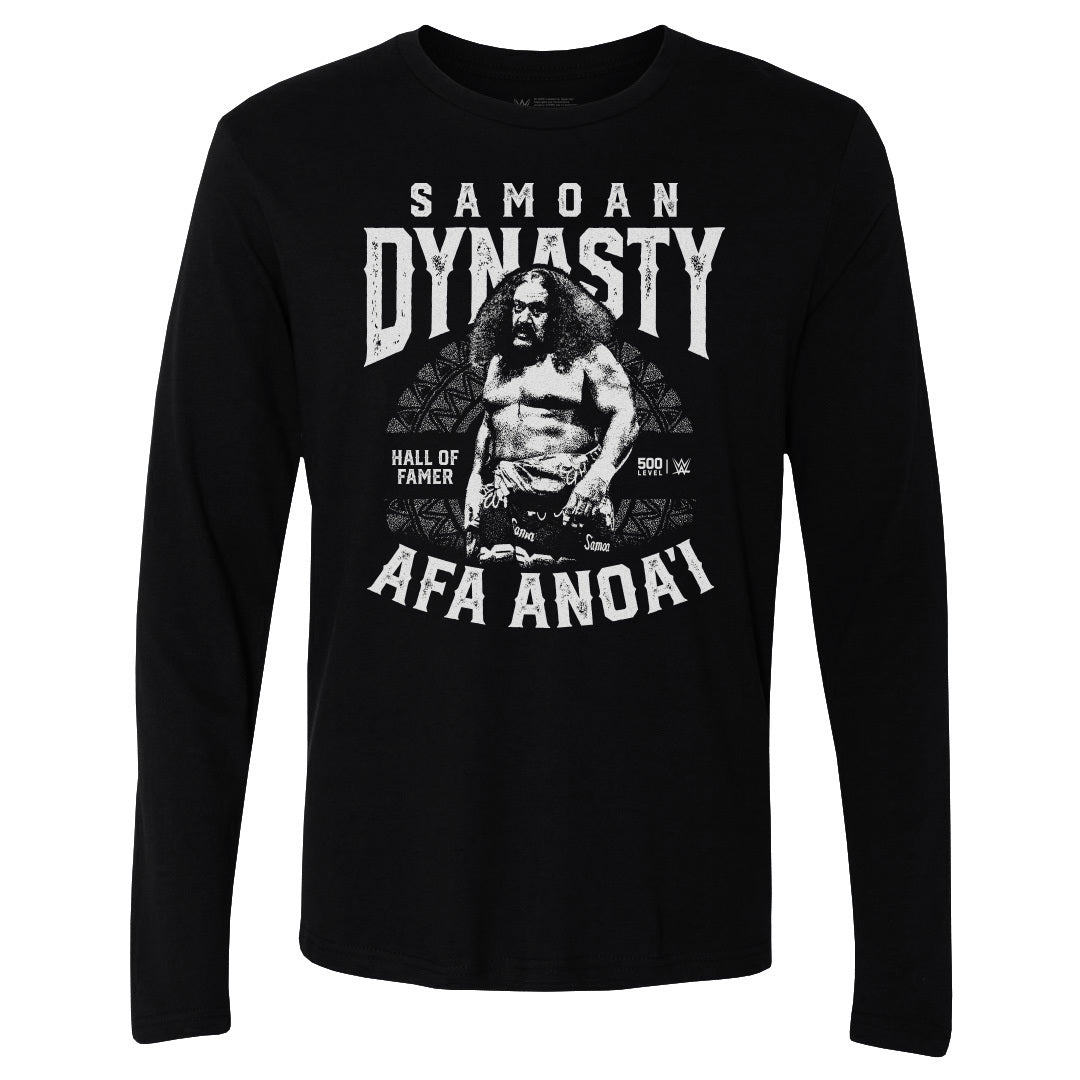 Afa Anoa'i Men's Long Sleeve T-Shirt | 500 LEVEL