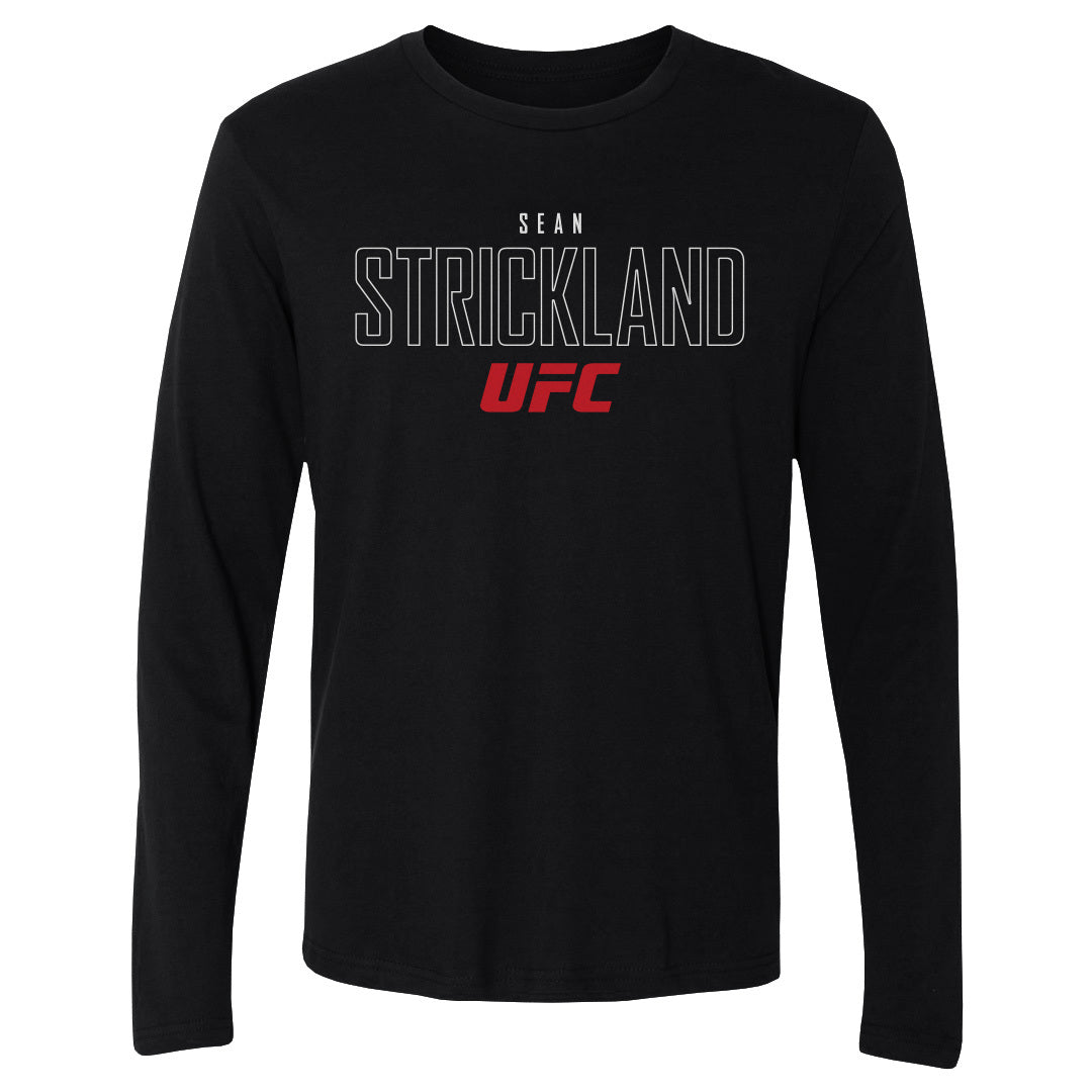 Sean Strickland Men's Long Sleeve T-Shirt | 500 LEVEL