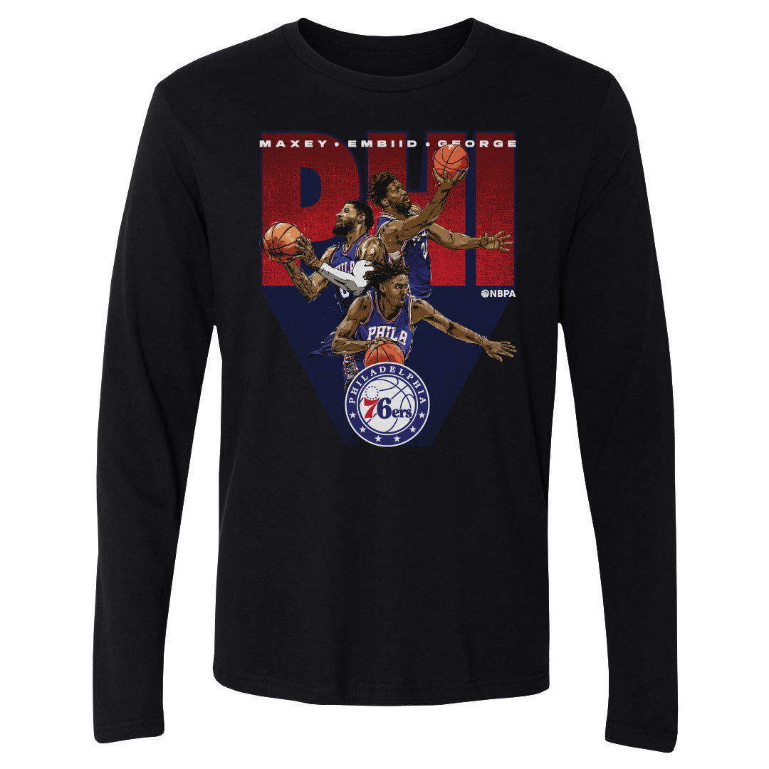 Joel Embiid Men's Long Sleeve T-Shirt | 500 LEVEL