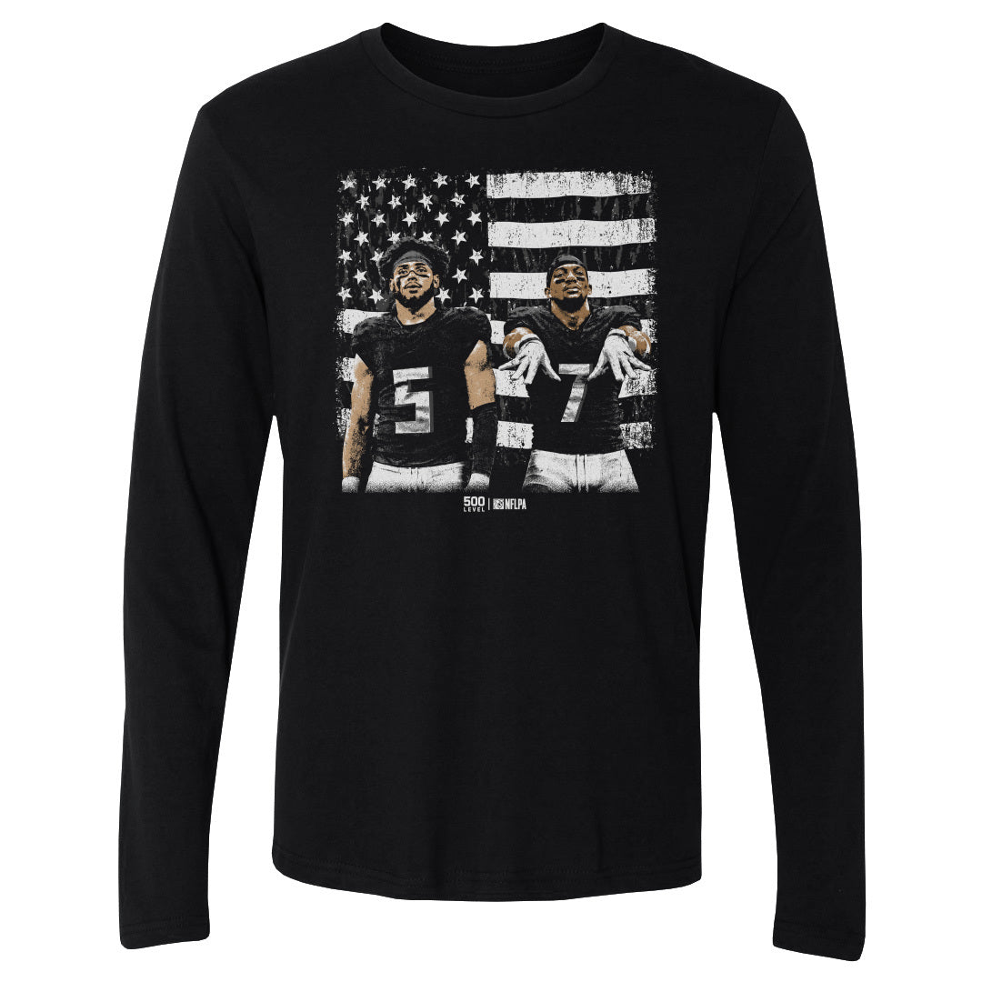 Bijan Robinson Men's Long Sleeve T-Shirt | 500 LEVEL