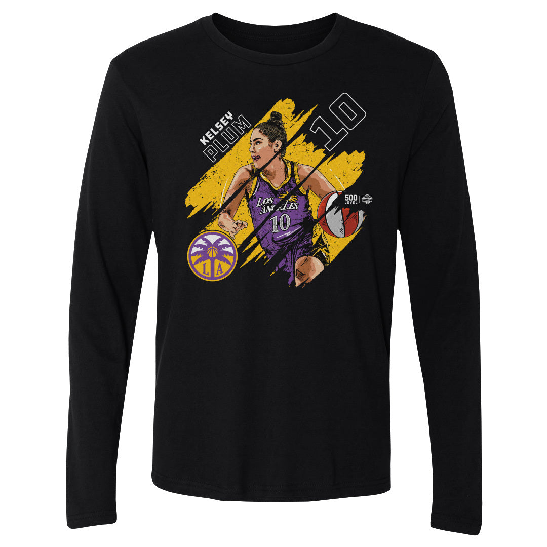 Kelsey Plum Men's Long Sleeve T-Shirt | 500 LEVEL