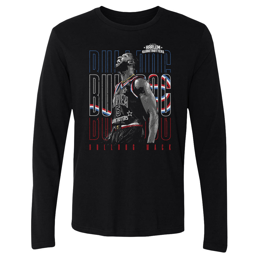 Bulldog Mack Men's Long Sleeve T-Shirt | 500 LEVEL