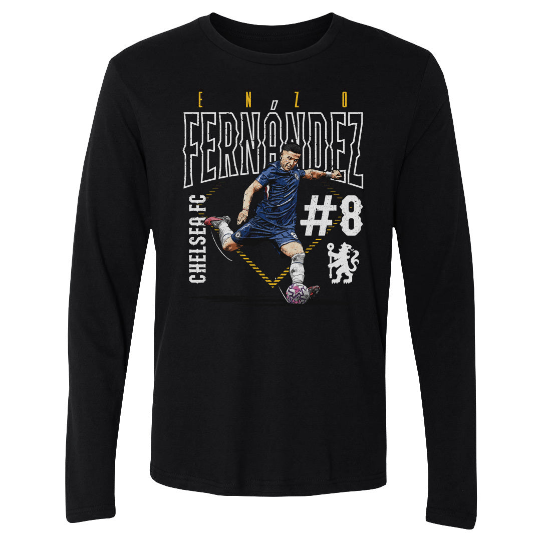 Enzo Fernandez Men's Long Sleeve T-Shirt | 500 LEVEL