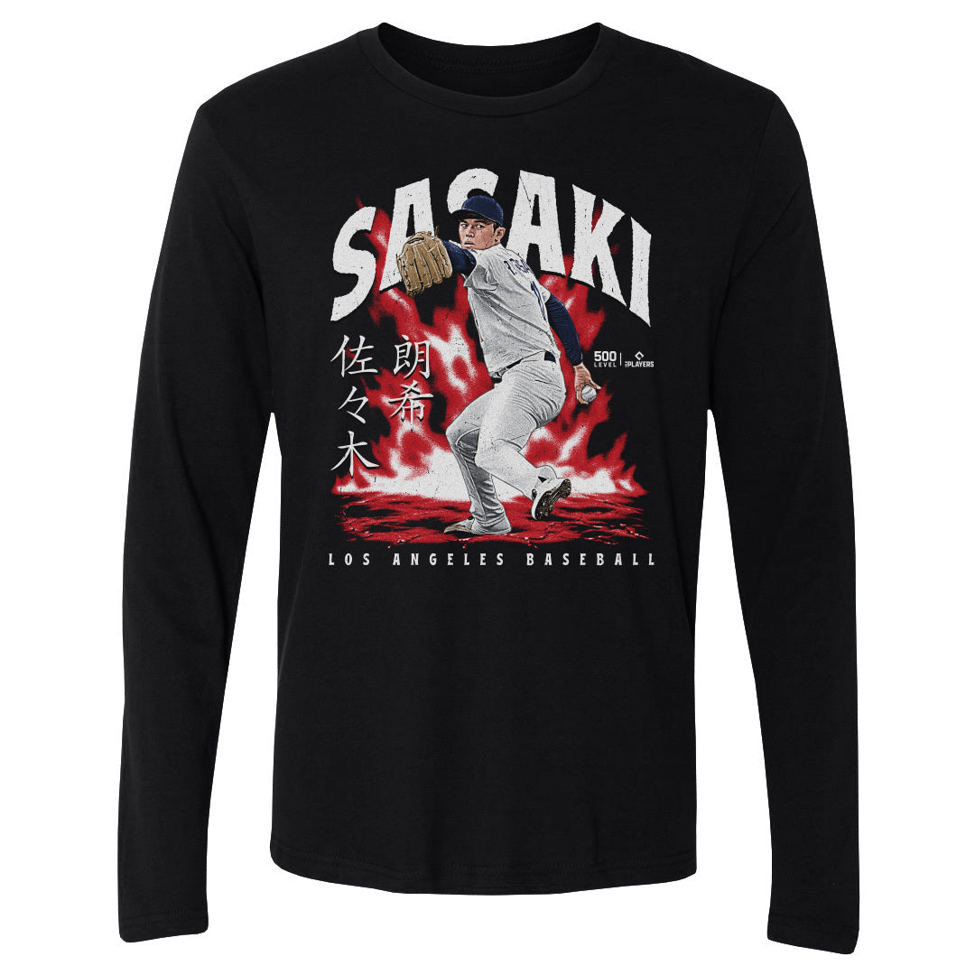 Roki Sasaki Men's Long Sleeve T-Shirt | 500 LEVEL