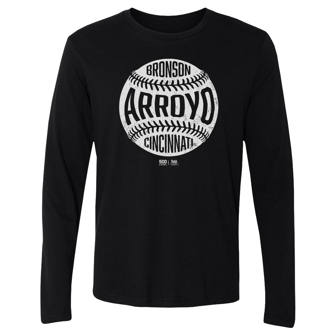 Bronson Arroyo Men's Long Sleeve T-Shirt | 500 LEVEL