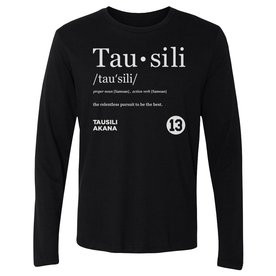 Tausili Akana Men's Long Sleeve T-Shirt | 500 LEVEL