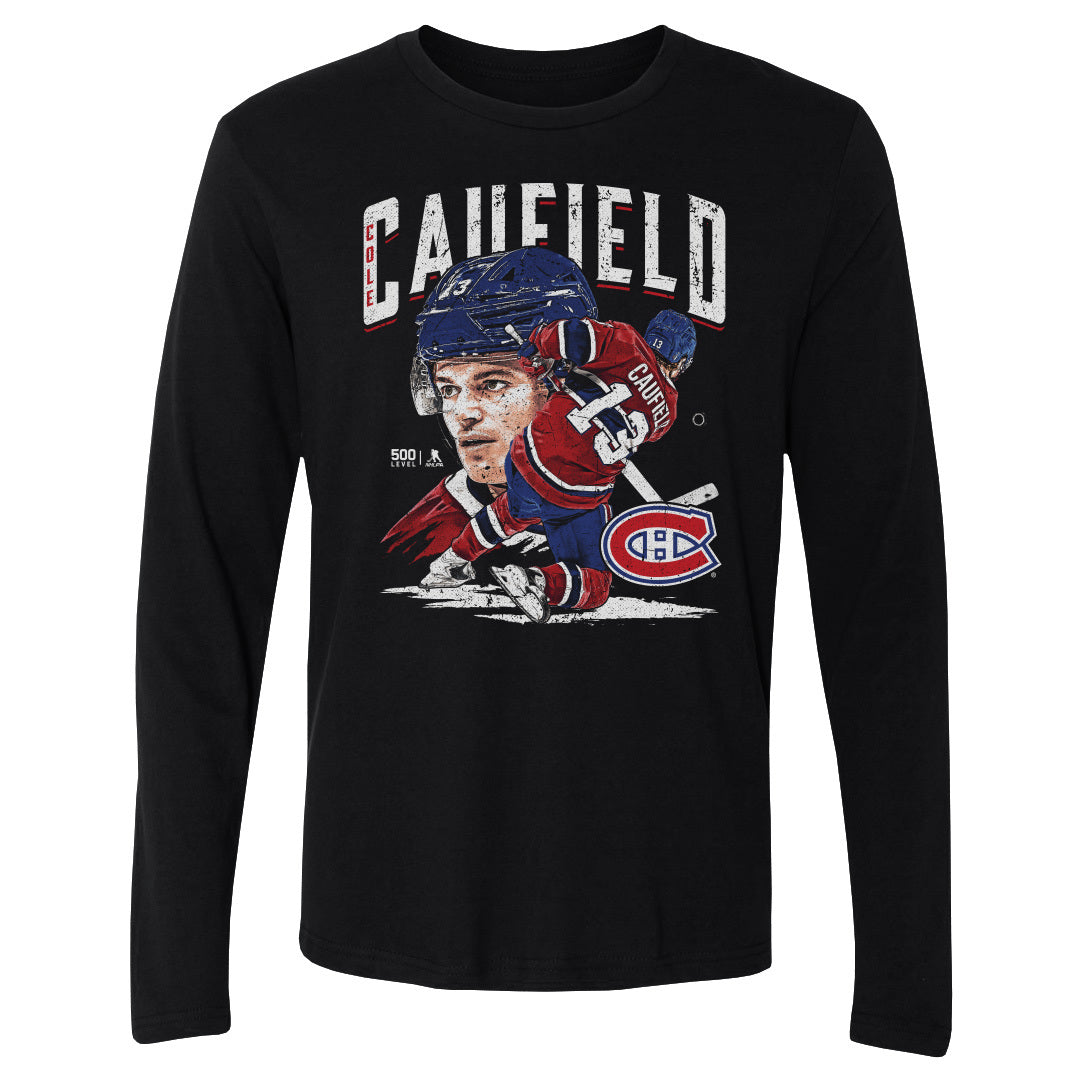 Cole Caufield Men's Long Sleeve T-Shirt | 500 LEVEL