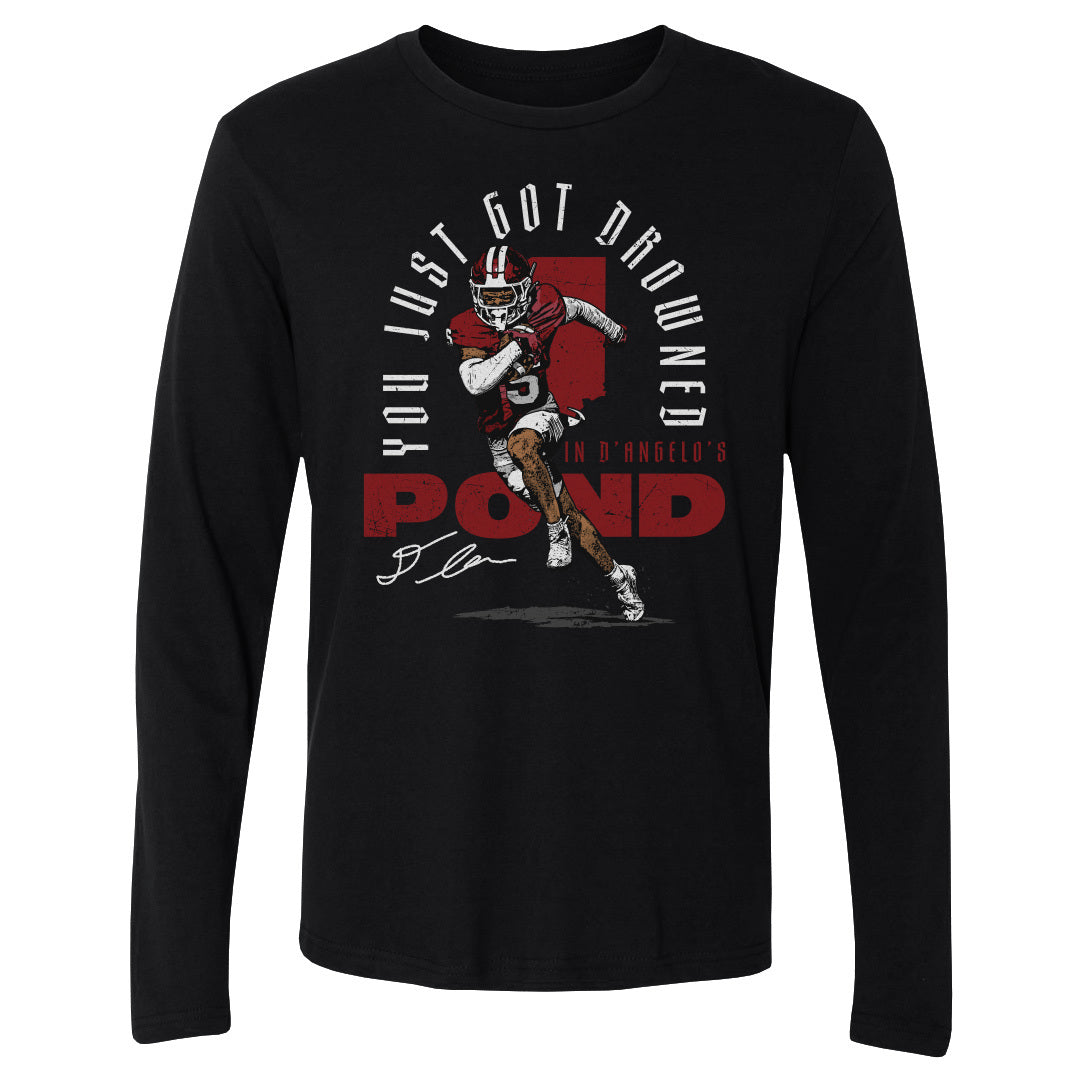 D'Angelo Ponds Men's Long Sleeve T-Shirt | 500 LEVEL