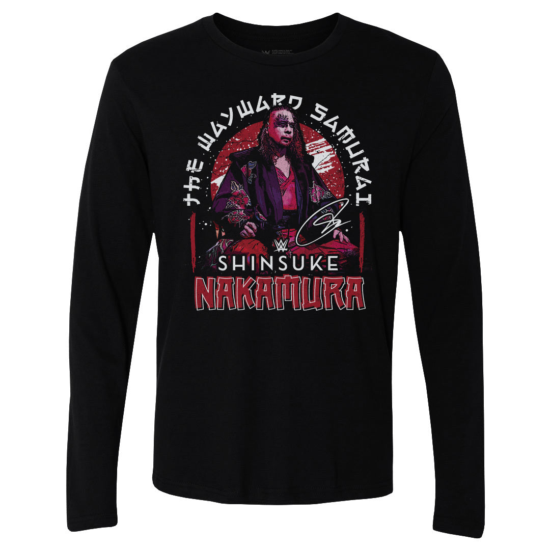 Shinsuke Nakamura Men's Long Sleeve T-Shirt | 500 LEVEL