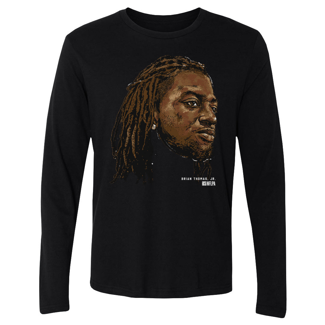 Brian Thomas Jr. Men's Long Sleeve T-Shirt | 500 LEVEL
